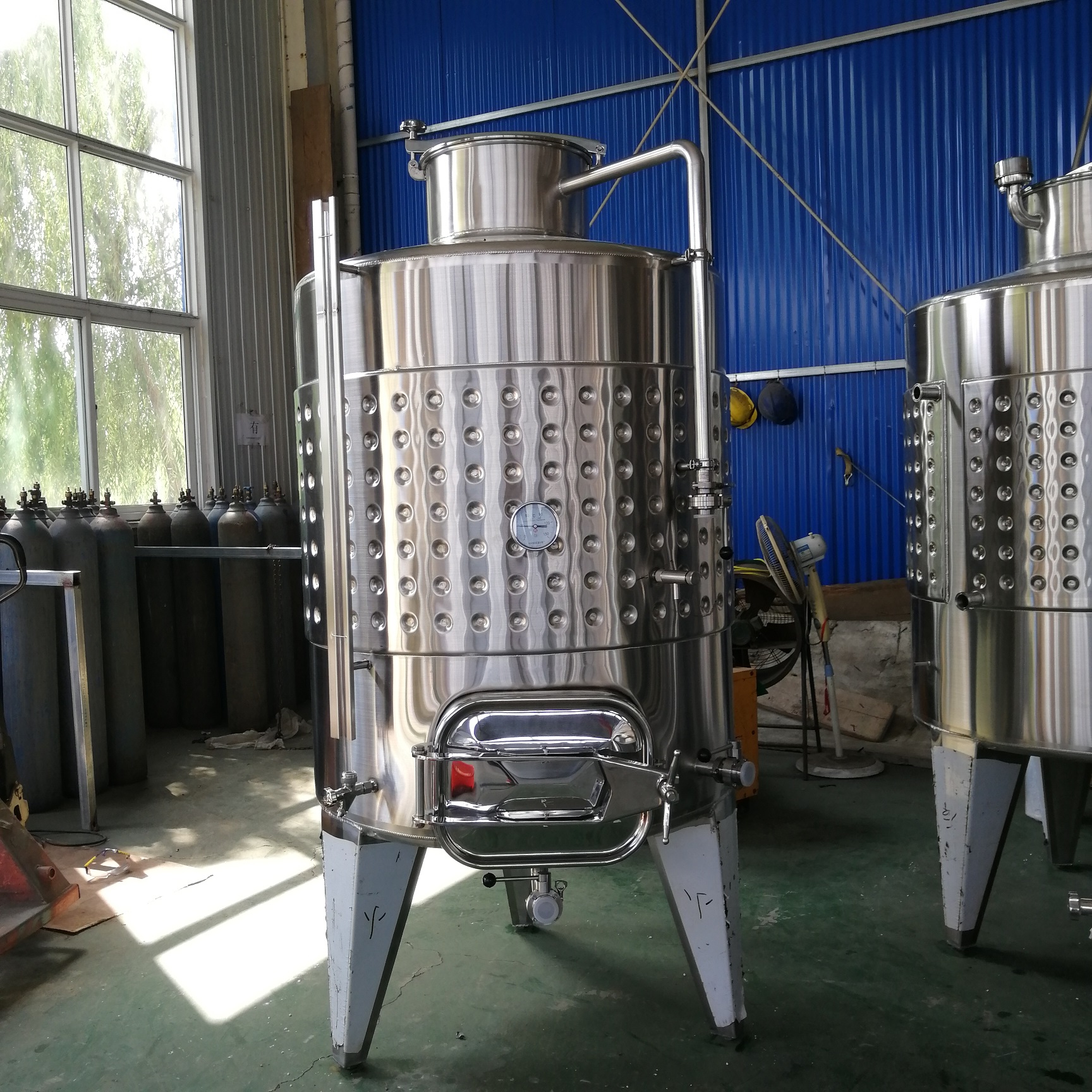 stainless steel 500L wine fermentation tank