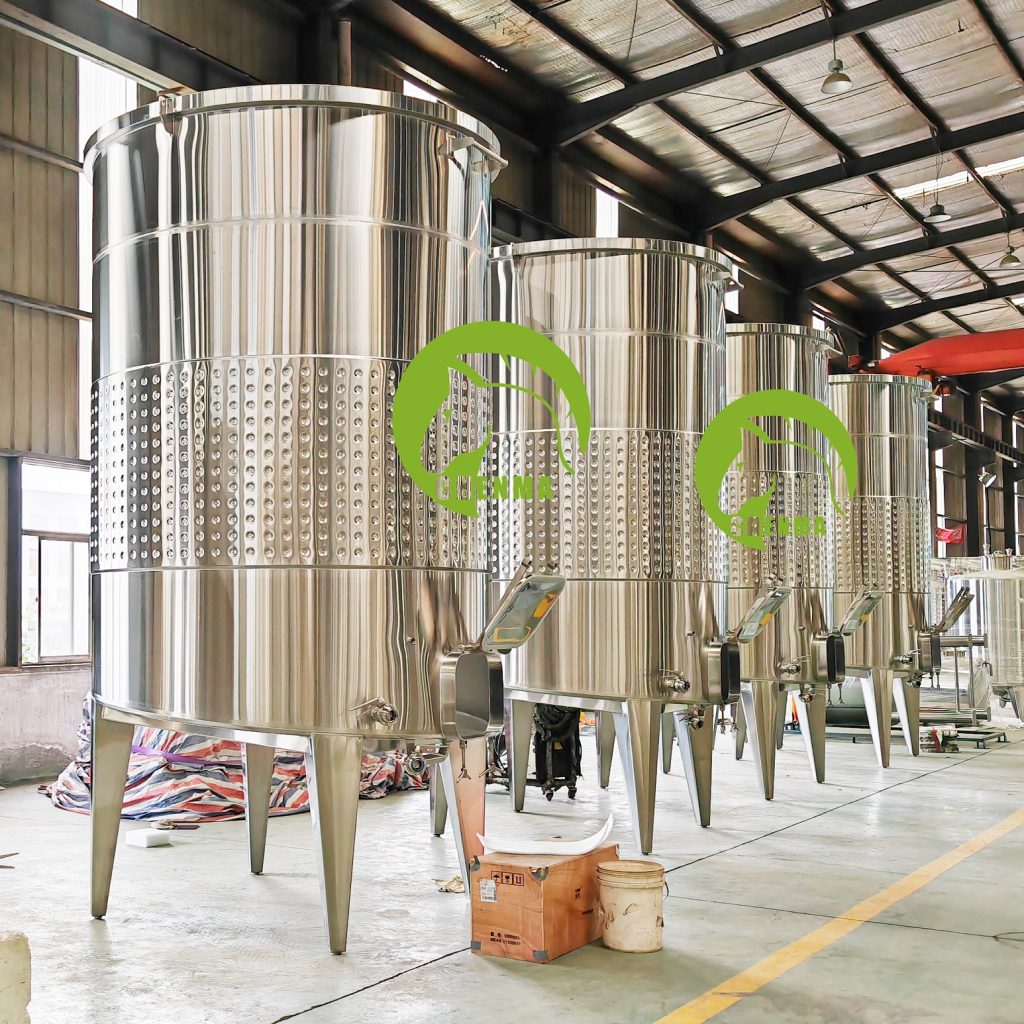 108HL open top wine fermenters