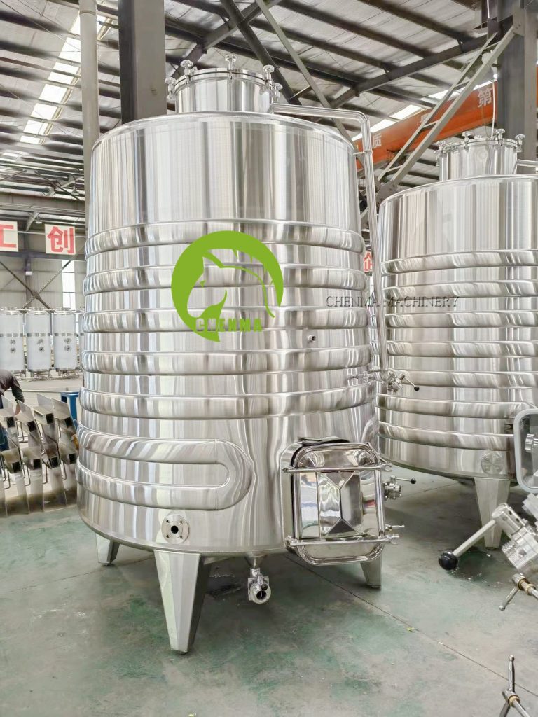 5000L tapered wine tanks