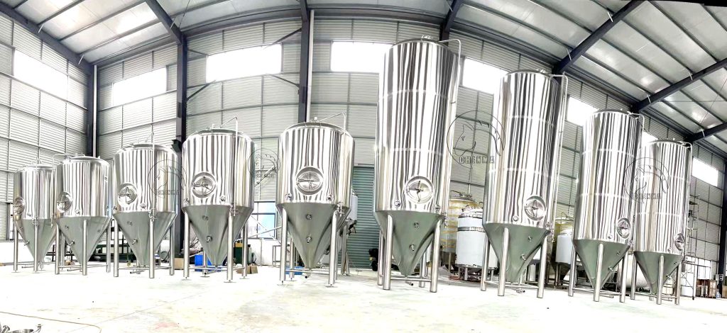 stainless steel alcohol fermenters