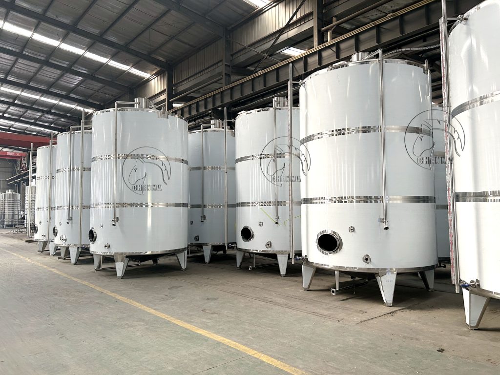 stainless steel canola storage tank