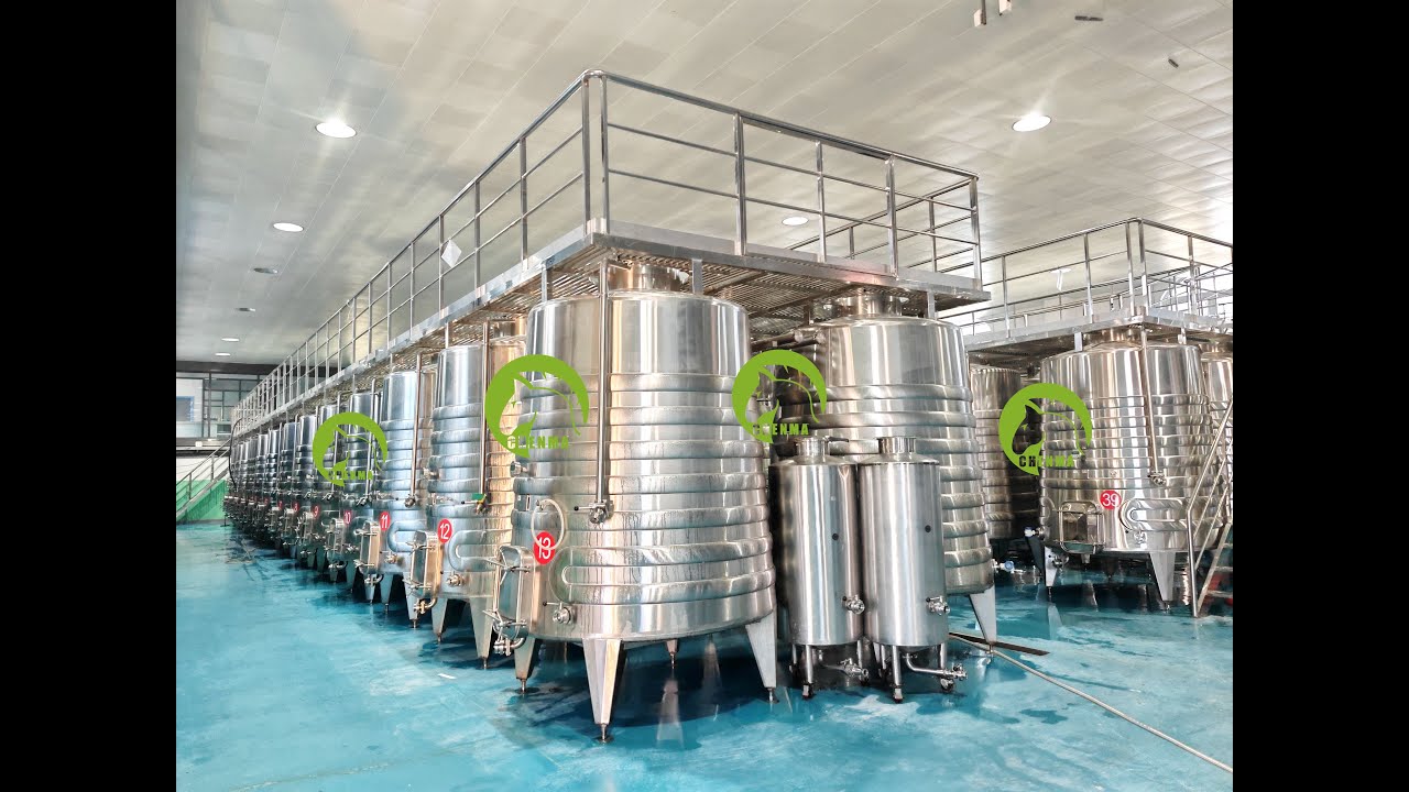 5KL and 10KL Wine Fermentation Tanks With Catwalk