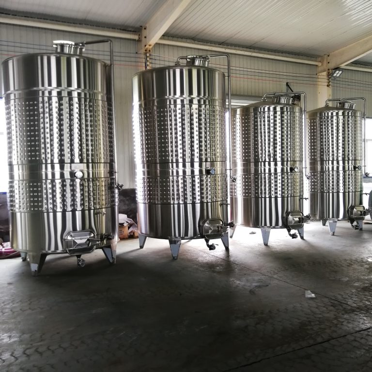 stainless steel tanks with wine duplicator