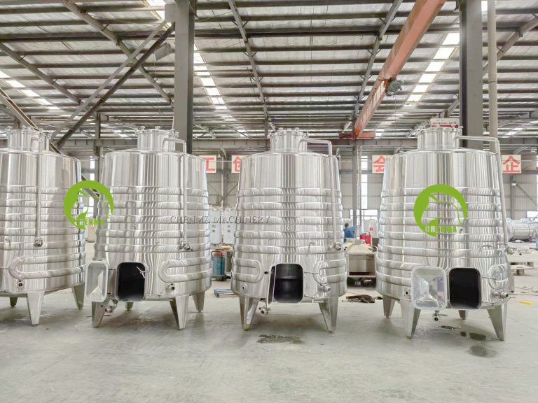 5000L tapered wine tanks