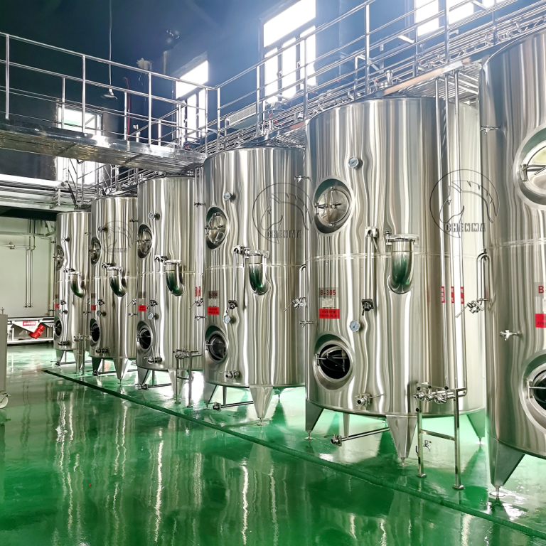 multi-chamber wine tanks