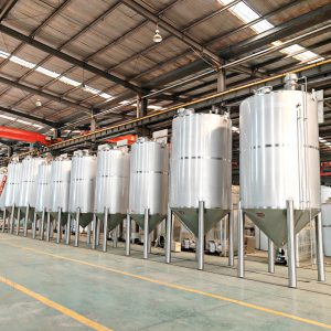 100HL alcohol storage tanks