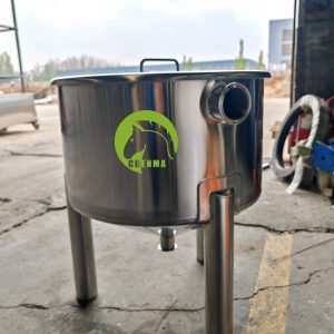 110L stainless steel single wall storage tank for candy