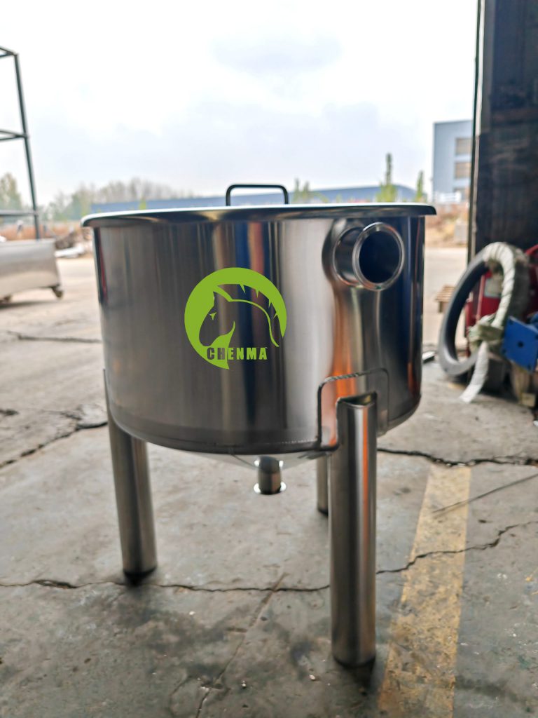 110L stainless steel single wall storage tank for candy