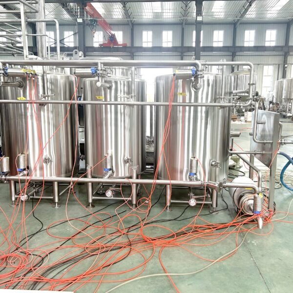 500L semi-automatic CIP system