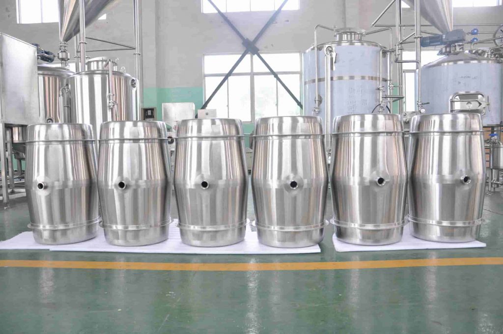 stainless steel wine barrels