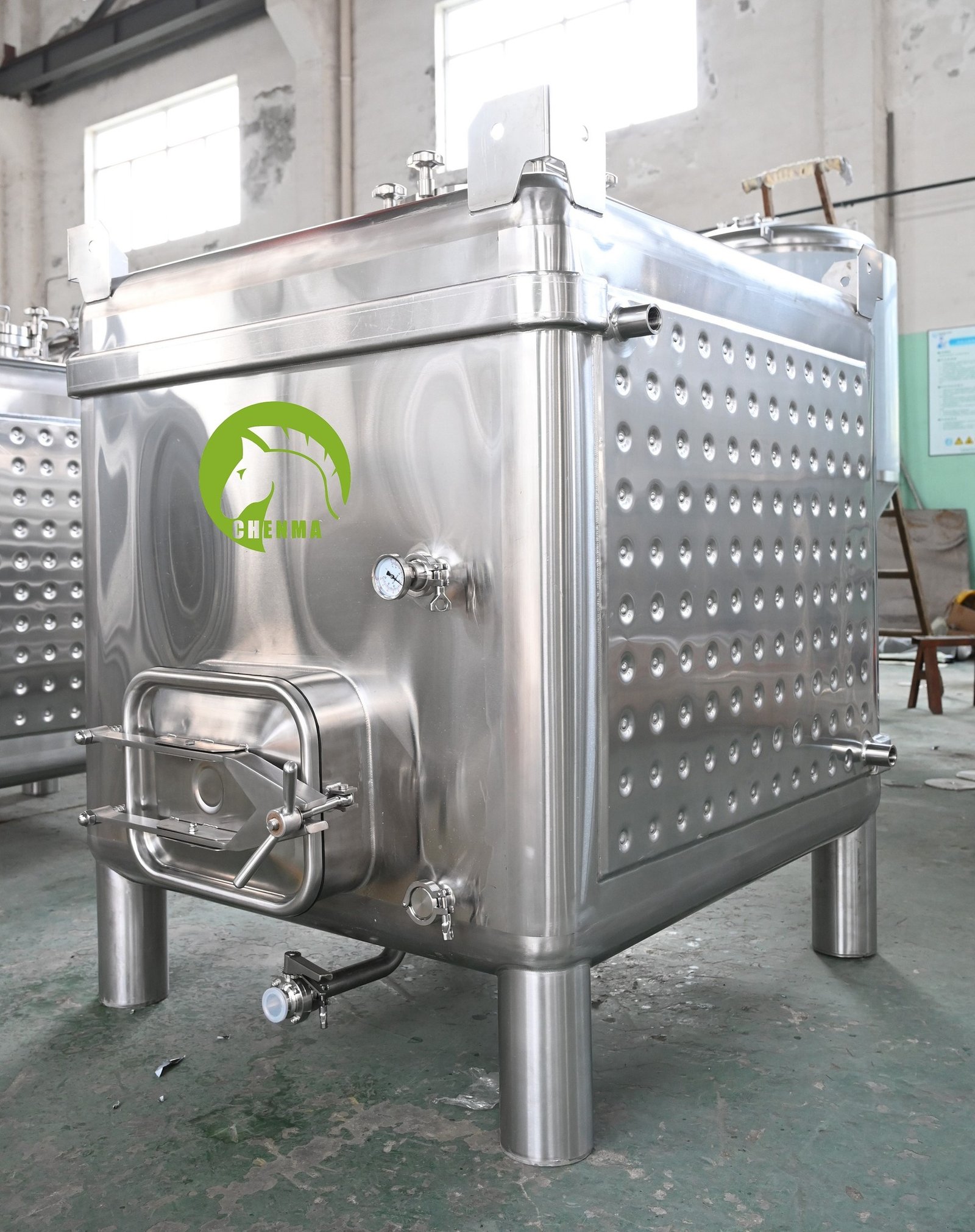 1000L IBC with cooling jacket