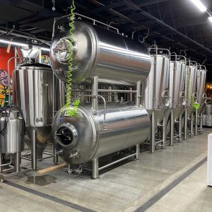 15bbl horizontal lagering tanks