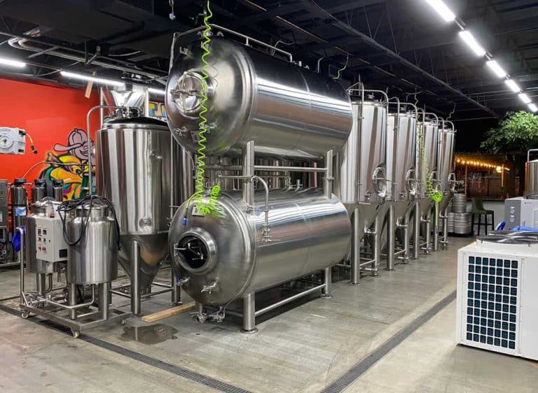 15bbl horizontal lagering tanks