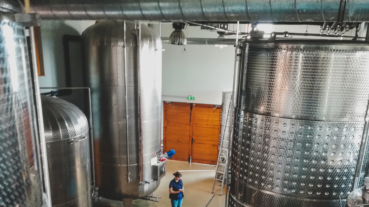 Primary Fermentation Tanks for Cider Production