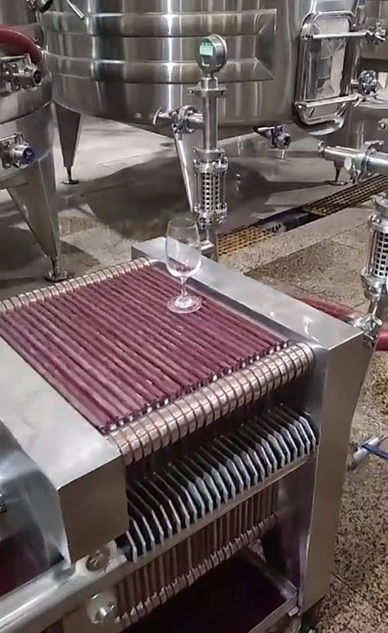 Plate and frame diatomaceous earth filter For Wine Making