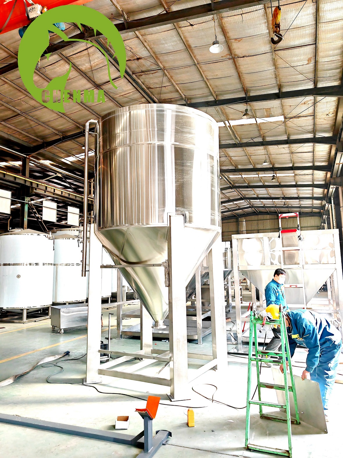 stainless steel silo tank