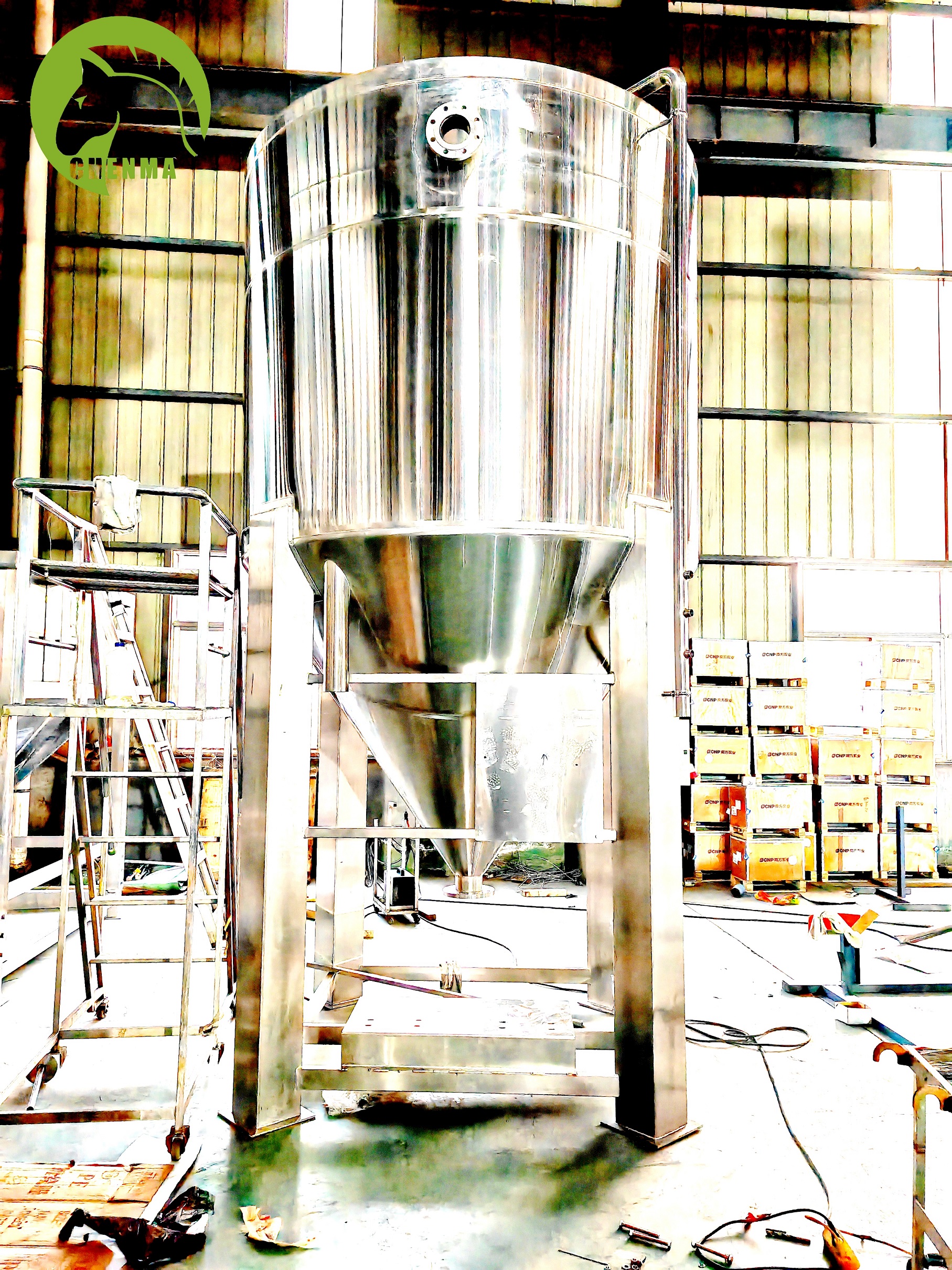 stainless steel silo tank