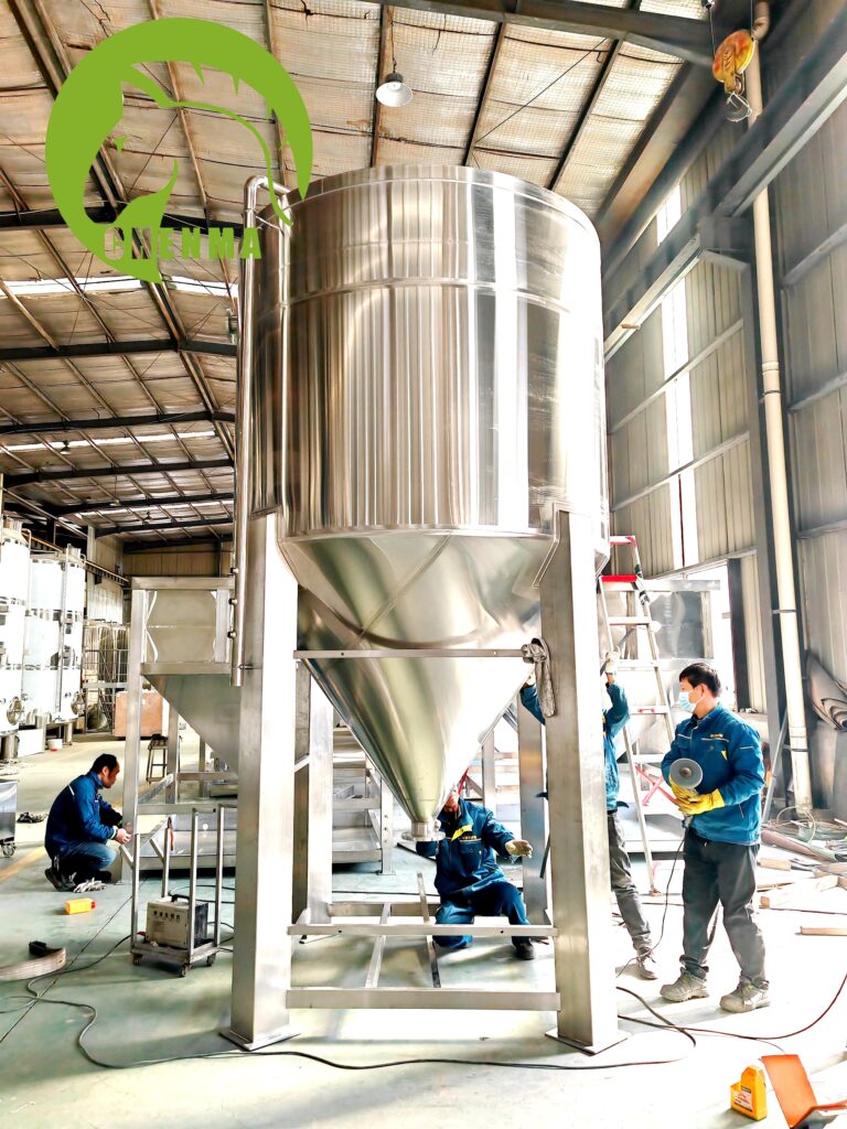 stainless steel silo tank