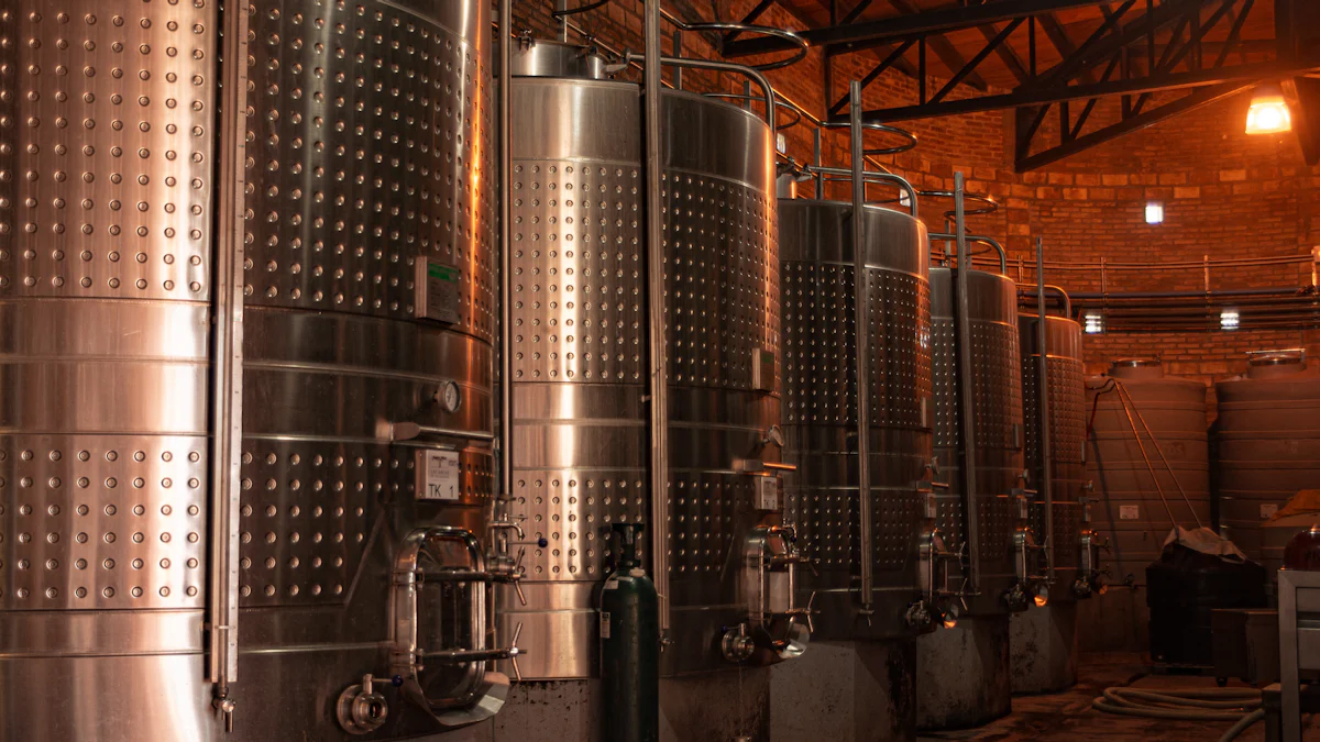 Fermenting Wine in Stainless Steel Tanks vs Oak Barrels