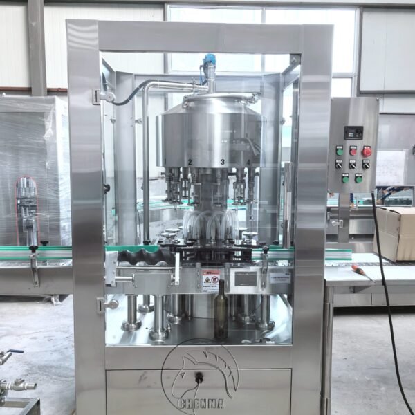 wine bottle filling machine