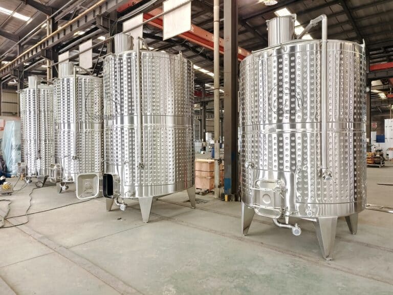 8000L red wine fermenter tank