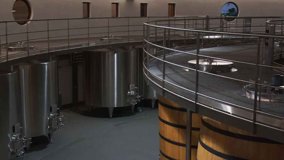 Variable Capacity Stainless Steel Wine Tanks