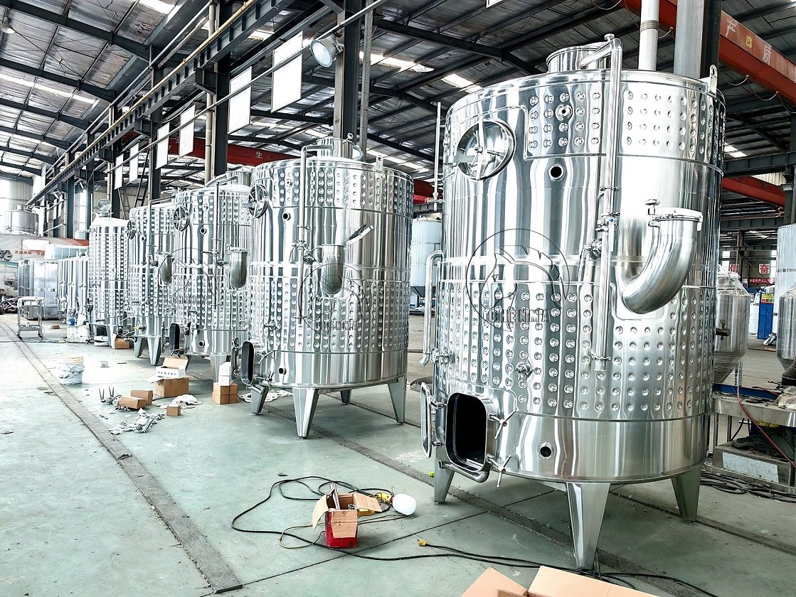 5000L stackable wine fermentation tanks