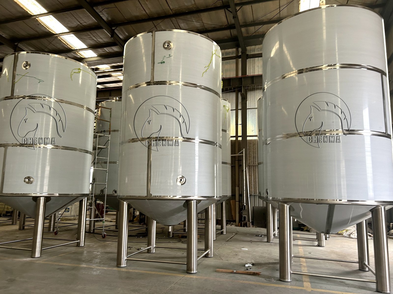 10000L sake storage tanks