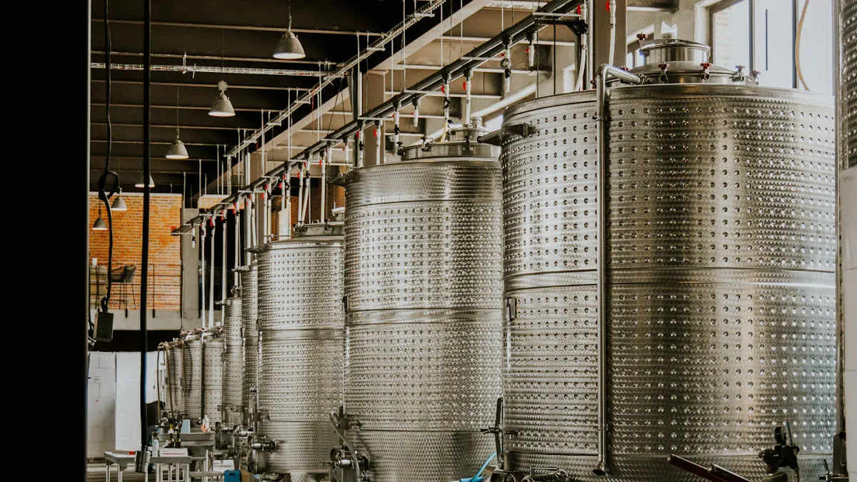 Stainless Steel Tanks for Wine vs. Oak Barrels