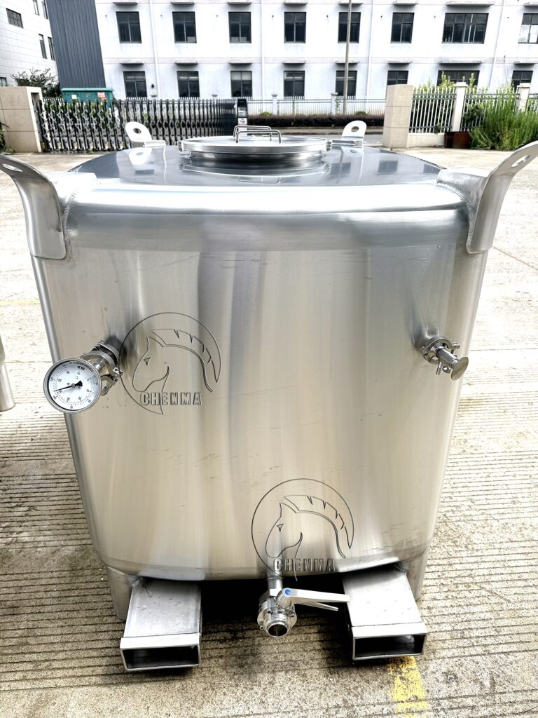 1500L stainless steel cube tank