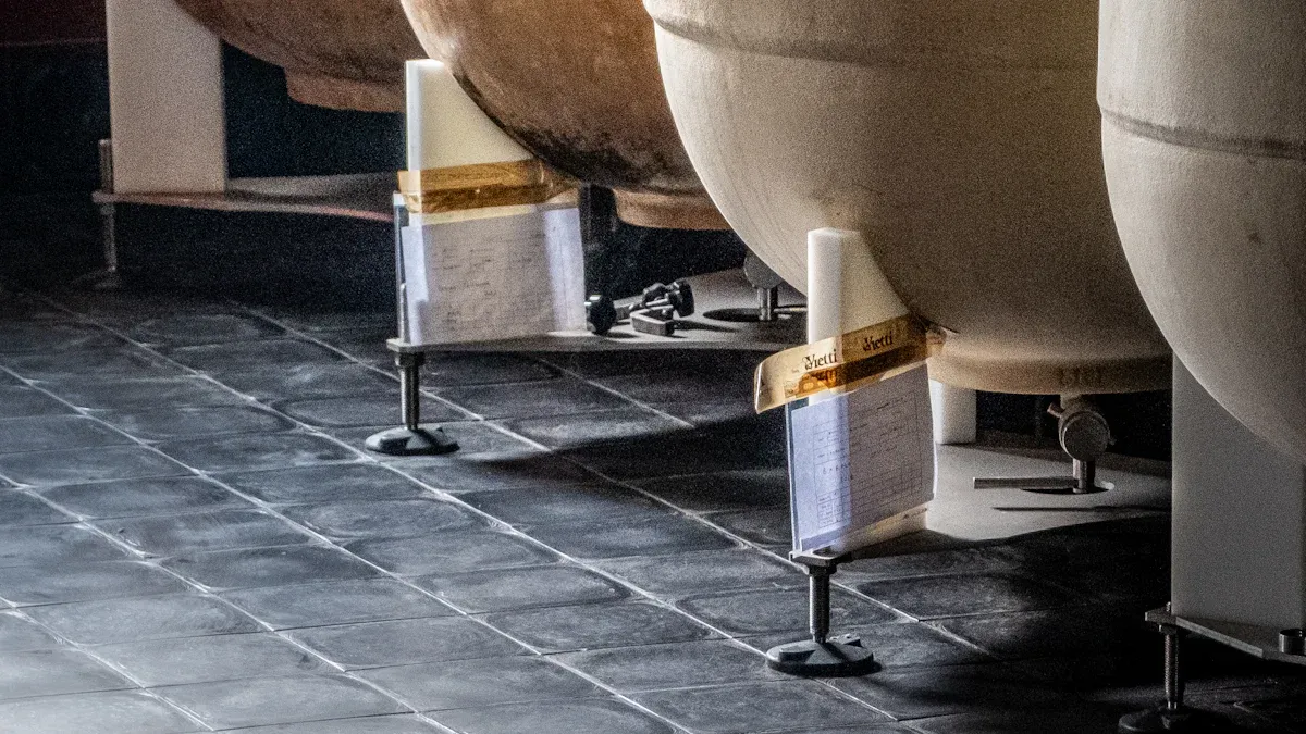 Oak Wine Fermentation Vessels