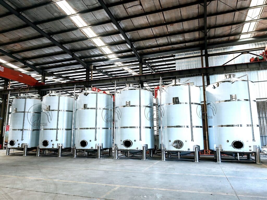 30tons palm oil storage tanks