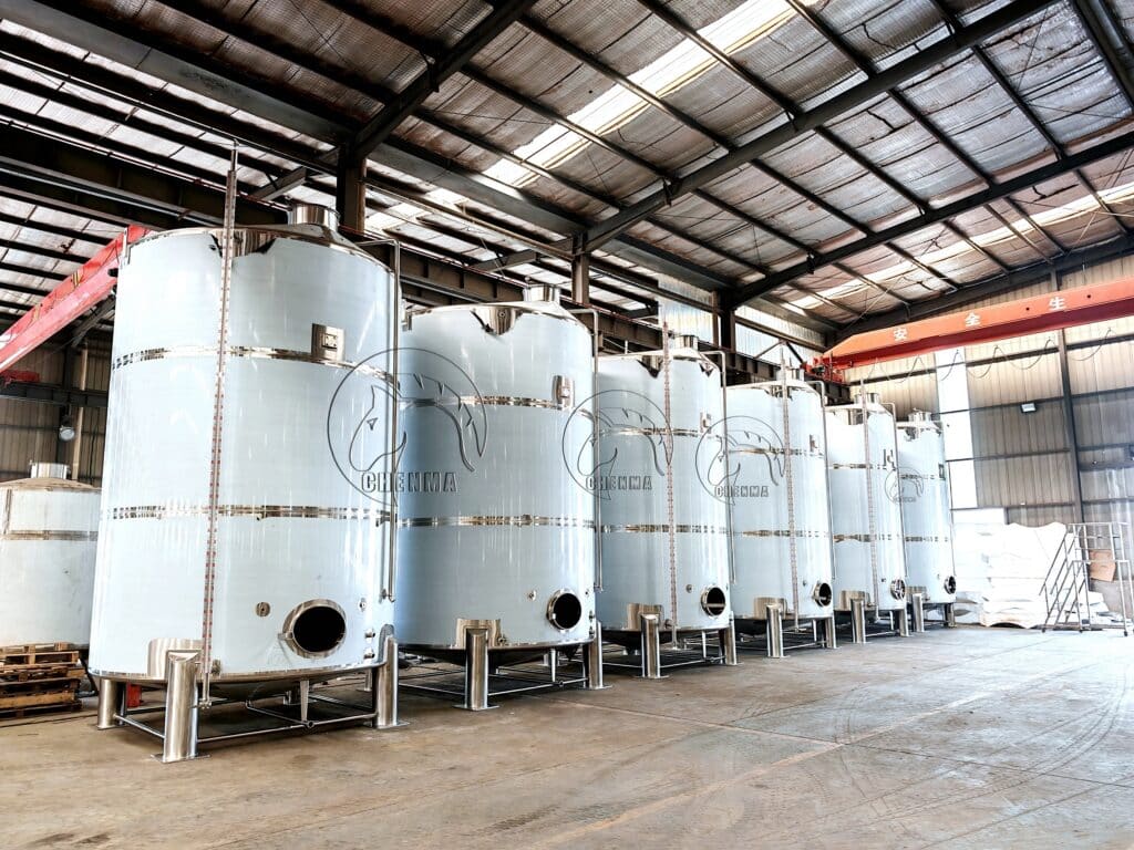 30tons palm oil storage tanks