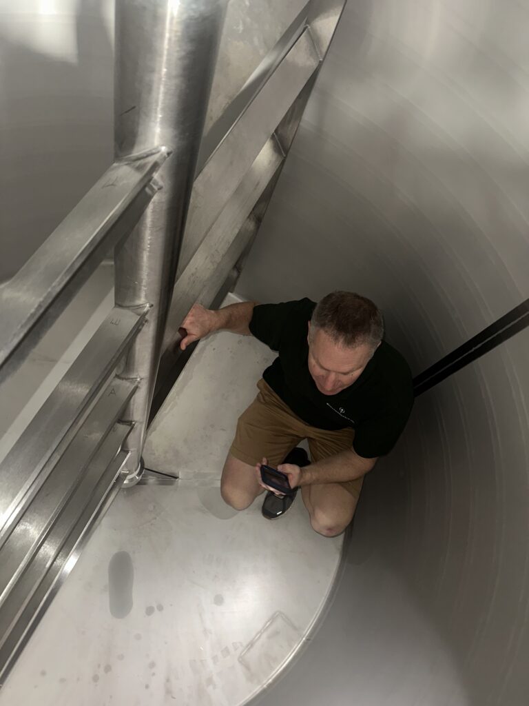 Mixer for Honey mixing tank