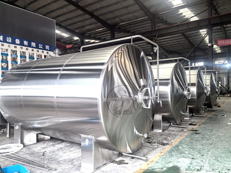 10,000L stainless steel Horizontal Water Storage Tank