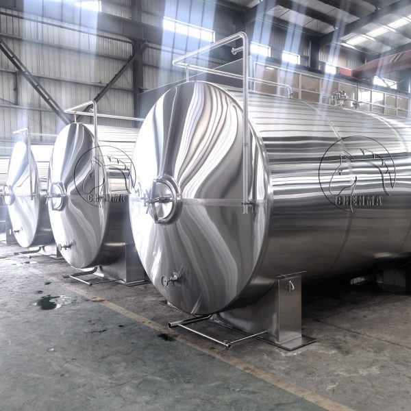 10,000L stainless steel Horizontal Water Storage Tank