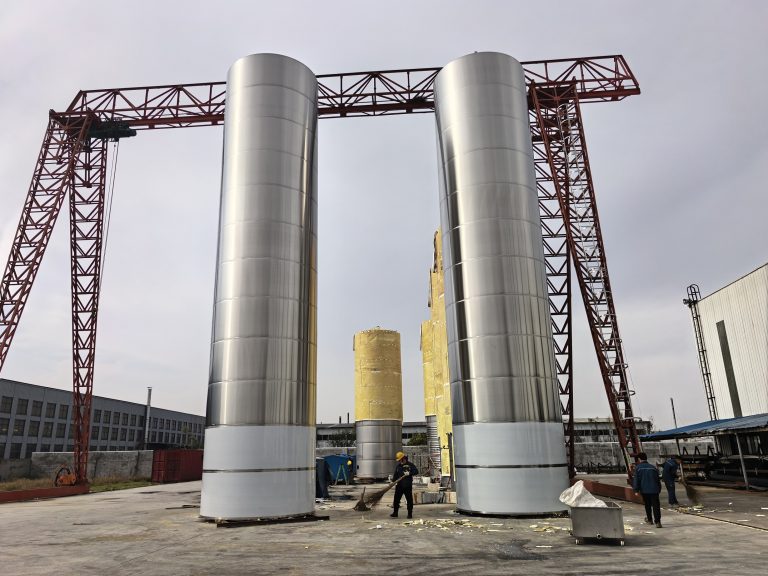 100Tons Stainless Steel Milk Silos
