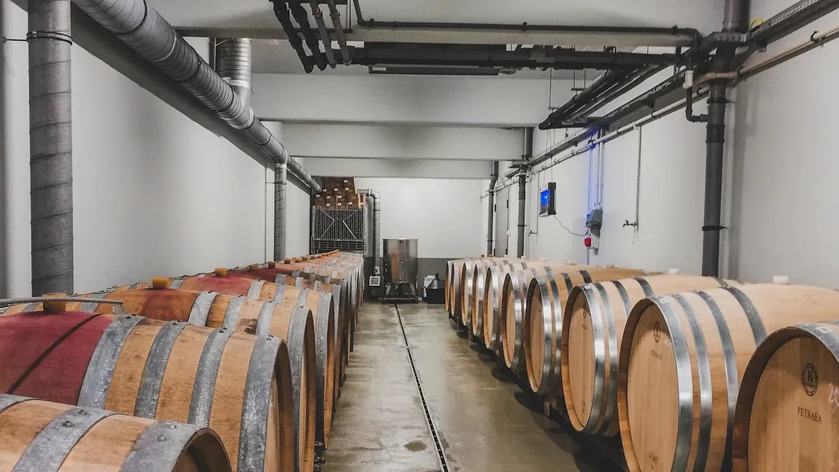 Stainless Steel Aging vs Oak Barrel Aging