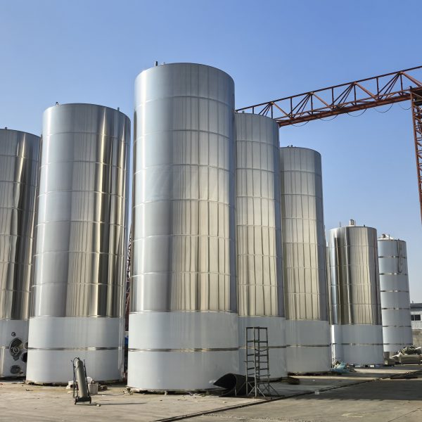 50Ton Stainless Steel Raw Milk Silo