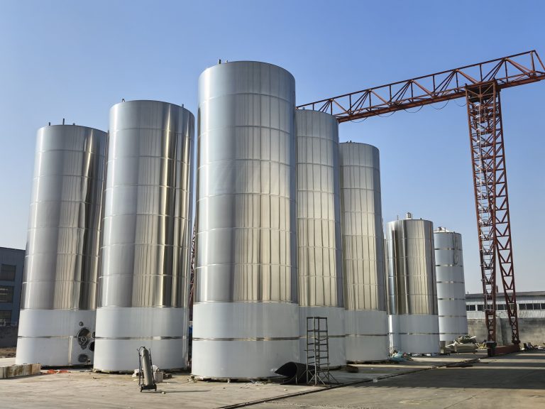 50Ton Stainless Steel Raw Milk Silo