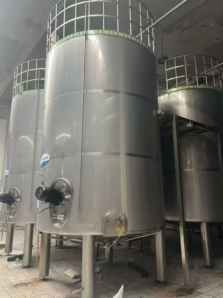 stainless steel yogurt fermentation tank