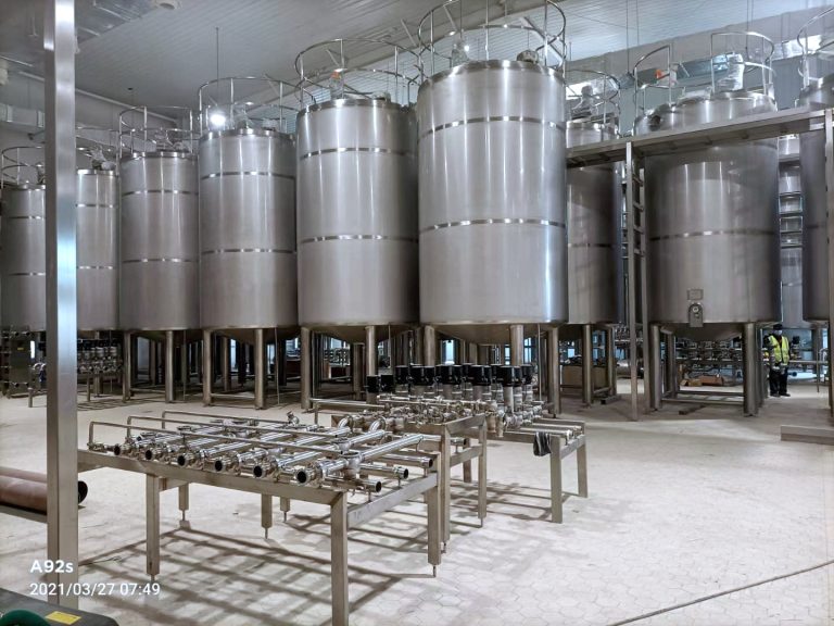 yogurt fermentation tank