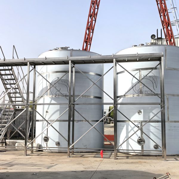 45tons stainless steel edible oil storage tank