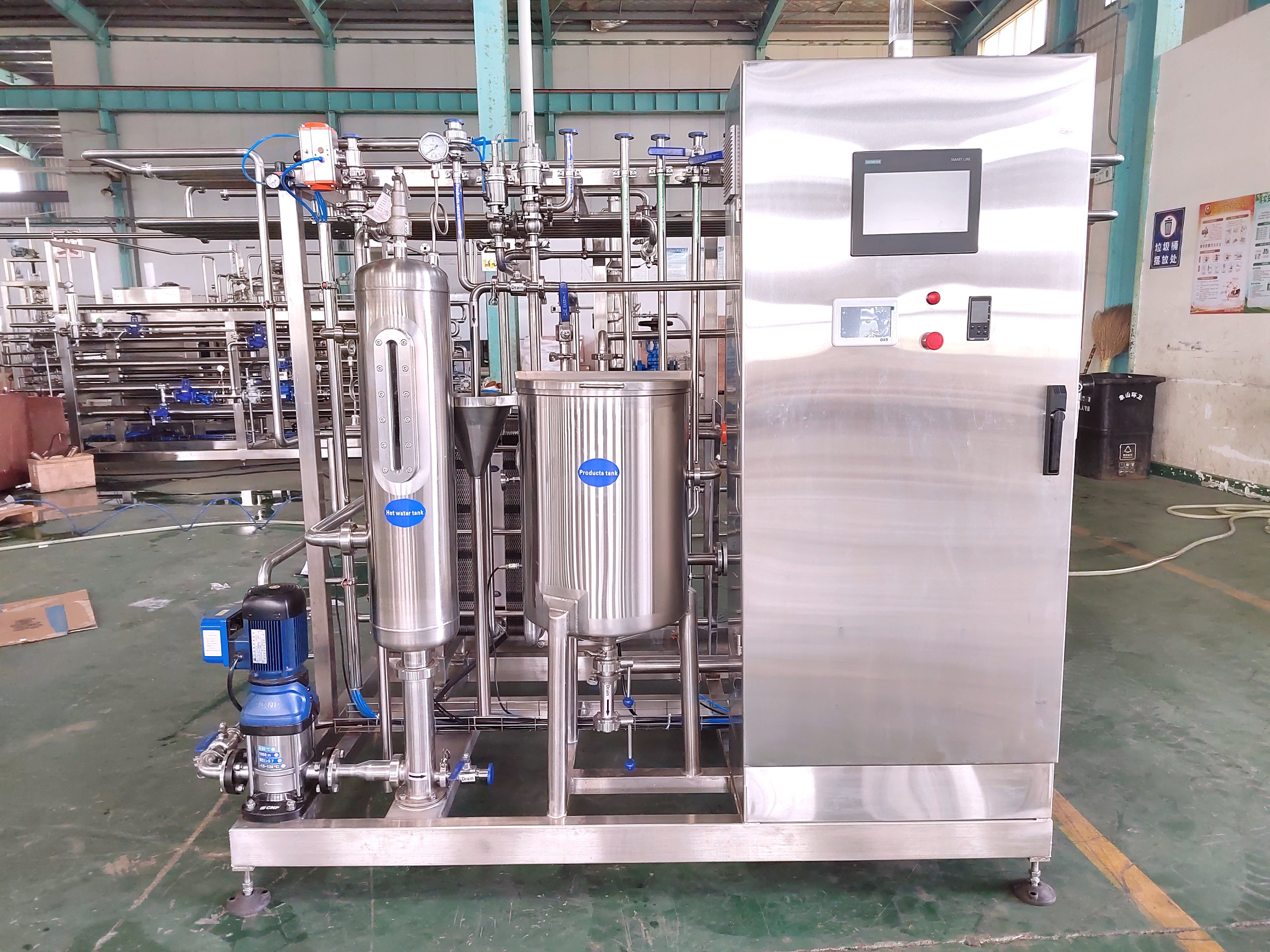 plate type pasteurizer