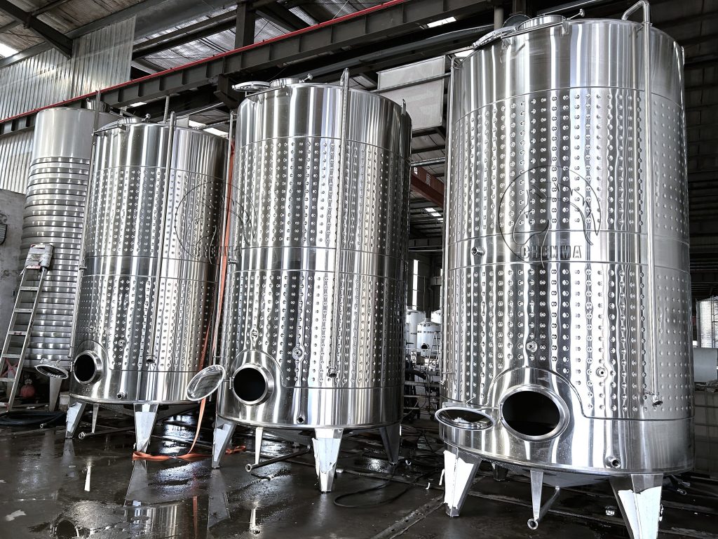 10000L white wine fermentation tanks