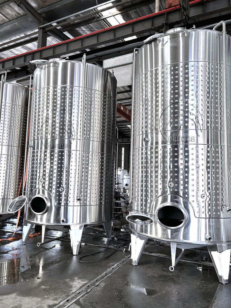 10000L white wine fermentation tanks