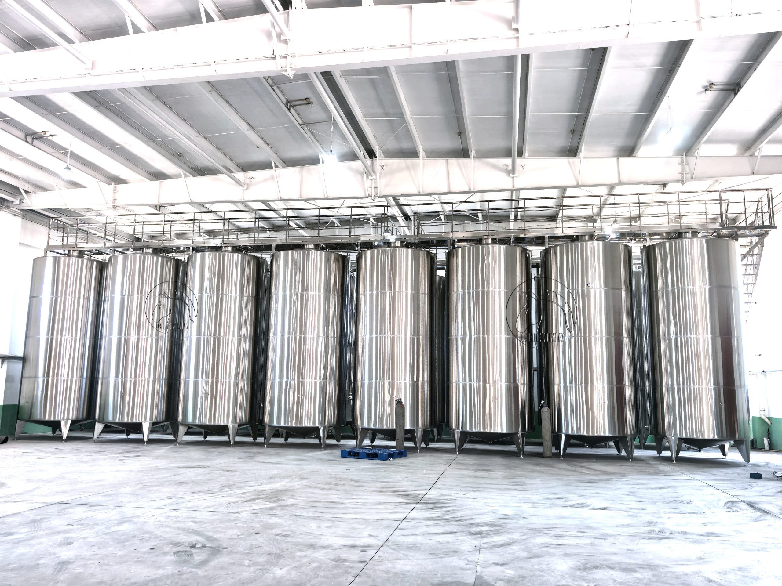 22,000L Stainless Steel Brandy Storage Tank