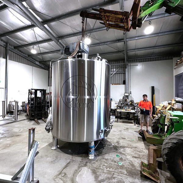 5000L stainless steel yogurt fermentation tank