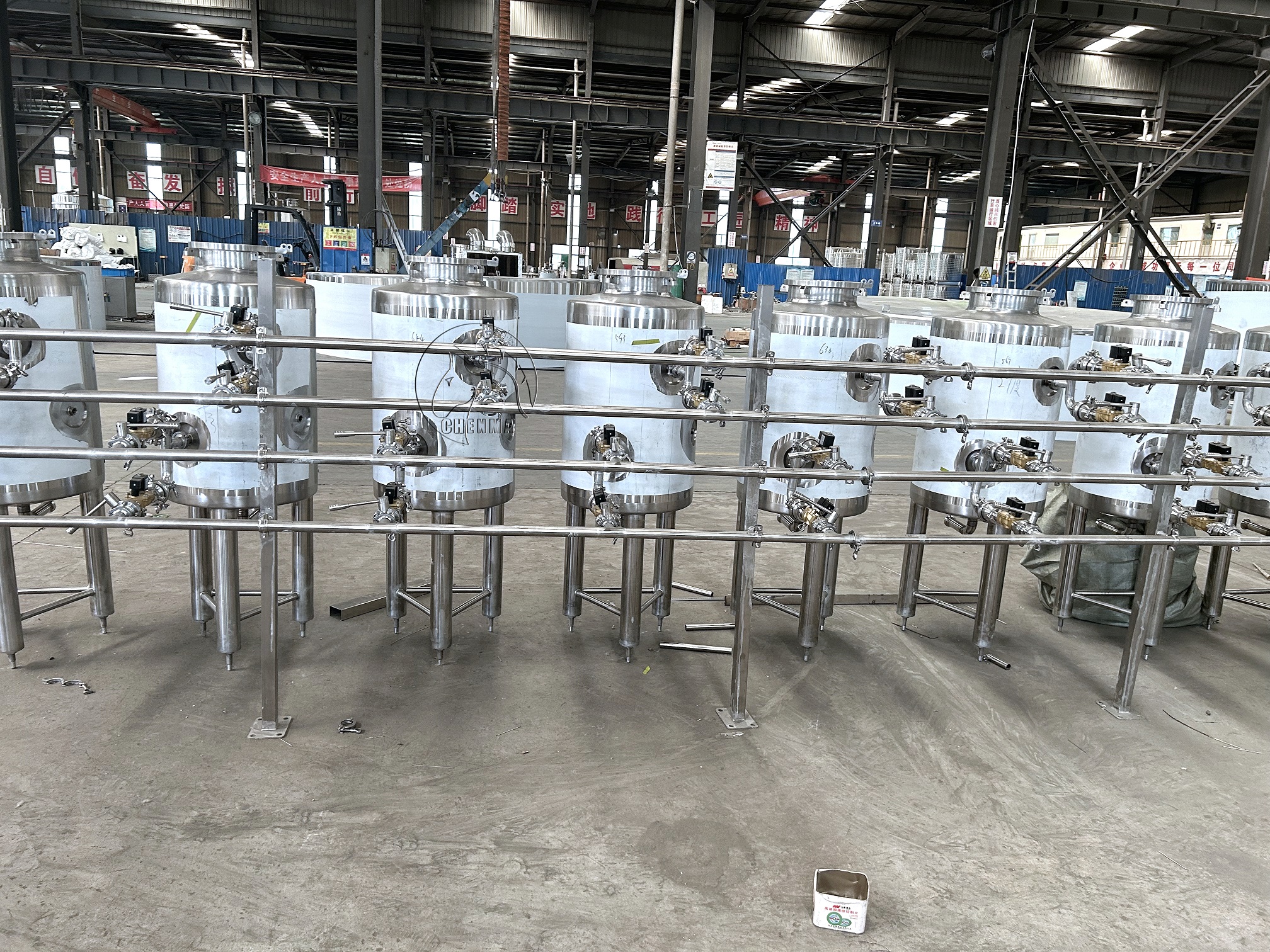 70L cider fermentation tanks