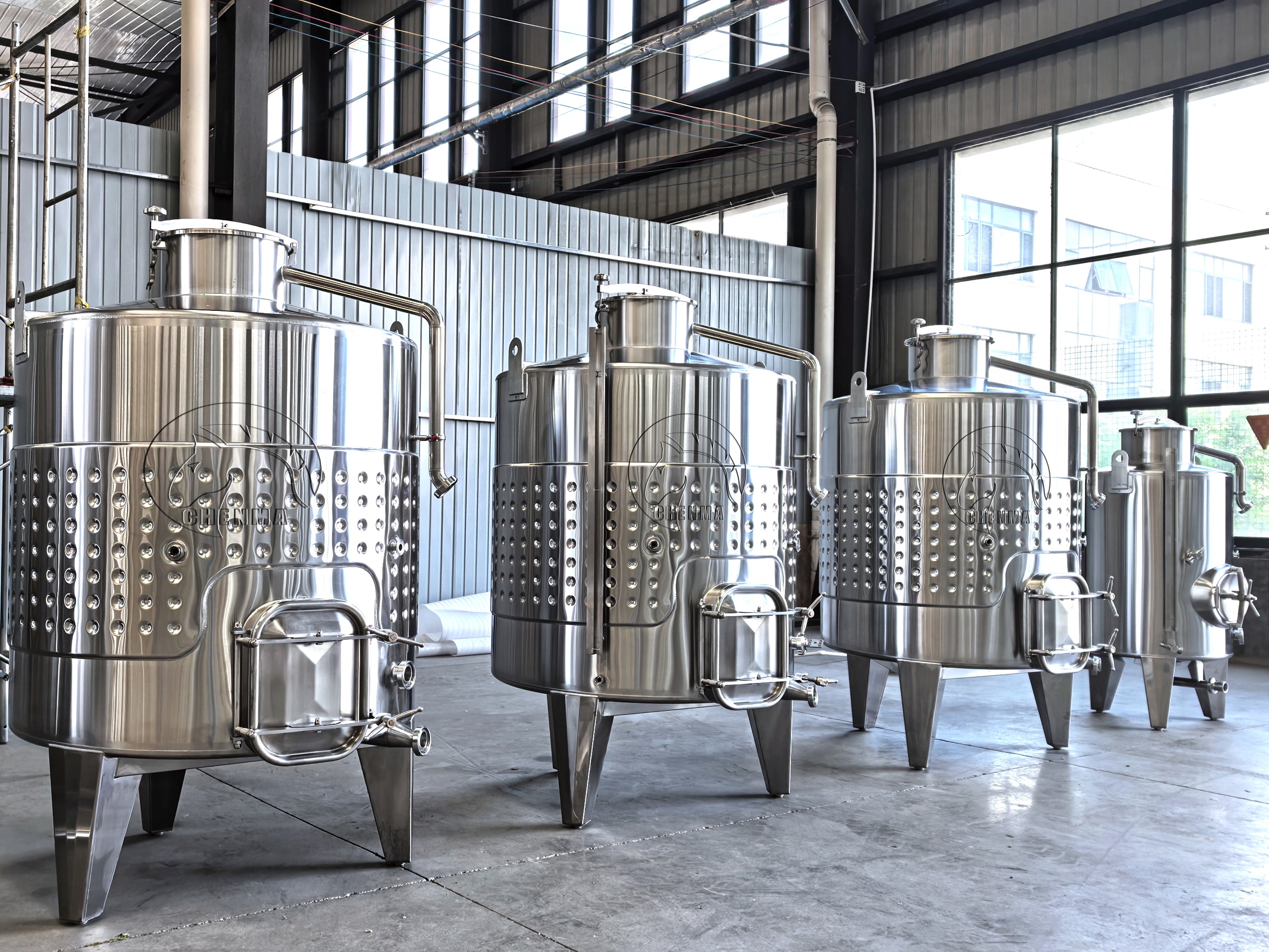 1500L red wine fermentation tank